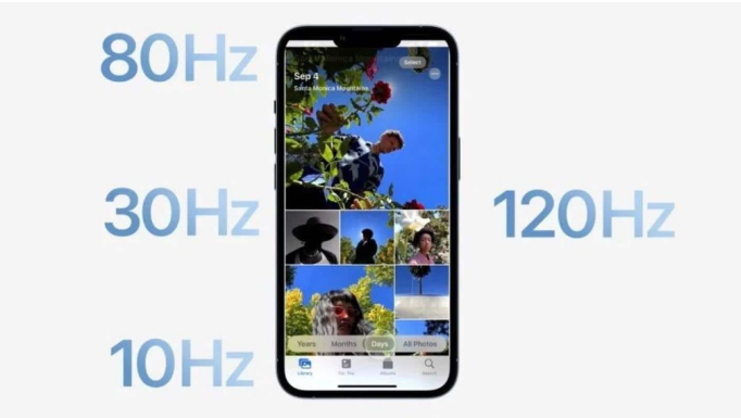 武陵源苹果14维修分享iPhone 14有高刷吗 