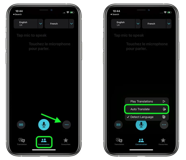 武陵源苹果手机维修分享iOS 15 “翻译” App 新改进 